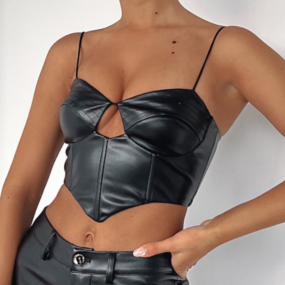 Back Again Bustier. White Fox Boutique. Size: L